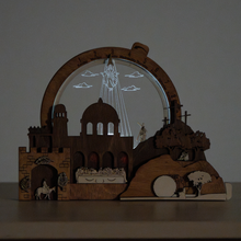Load image into Gallery viewer, Easter Creche Countdown | Light-Up + Music Display