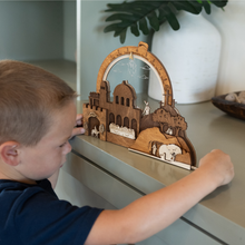 Load image into Gallery viewer, Easter Creche Countdown | Light-Up + Music Display