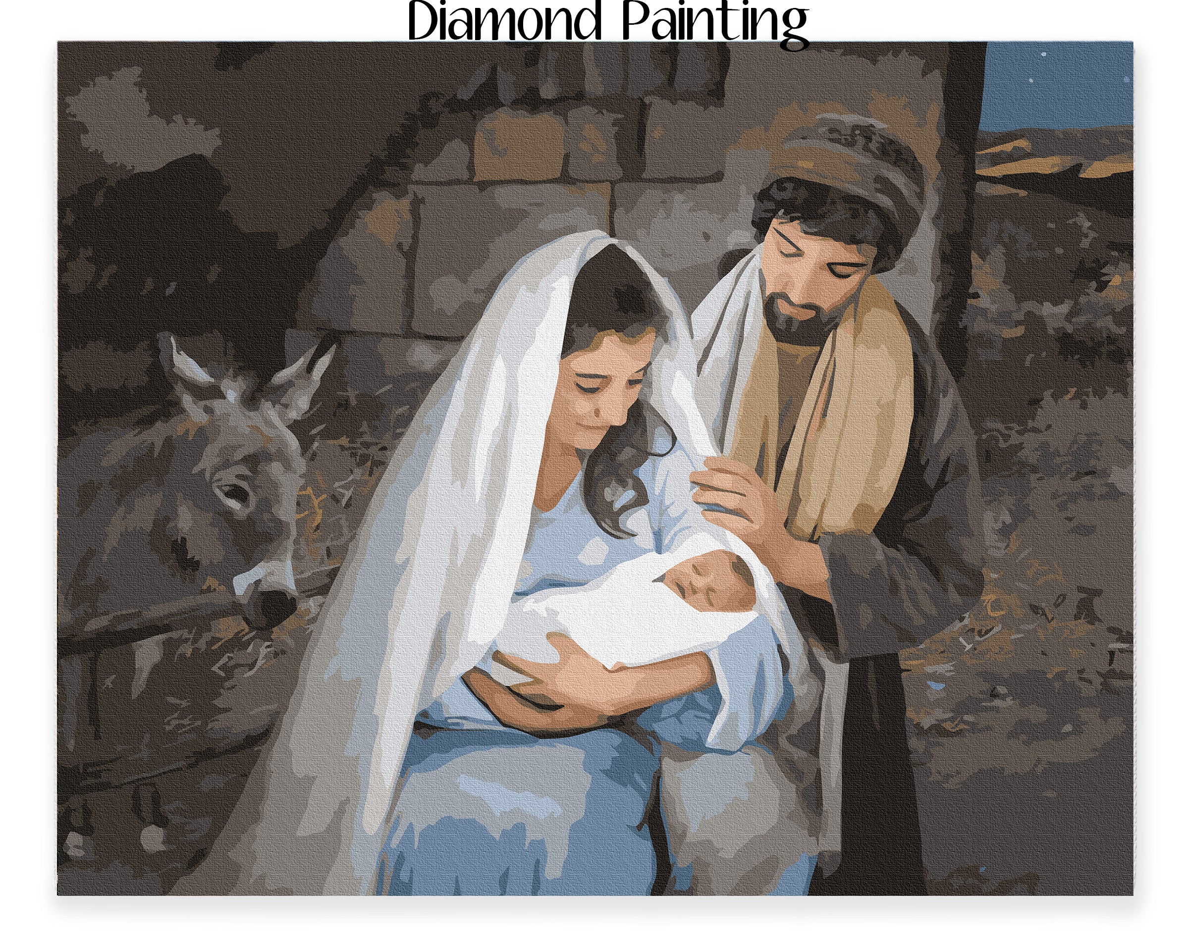 The Nativity Diamond Painting LDS Paint By Numbers
