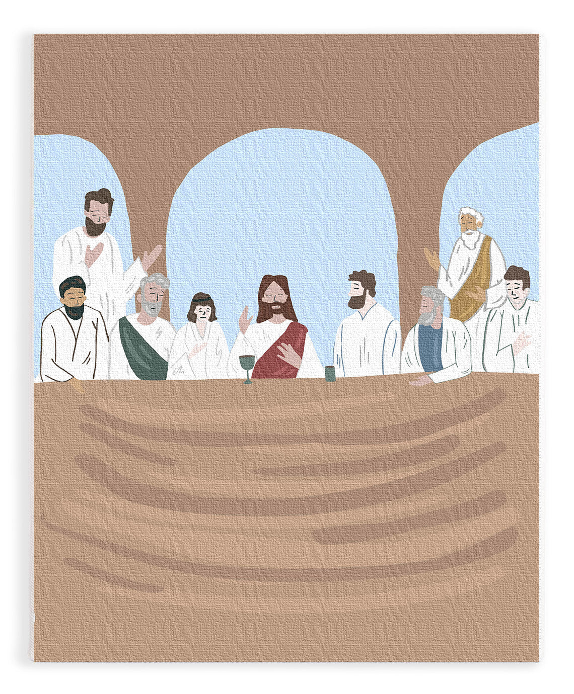 The Last Supper LDS Paint By Numbers