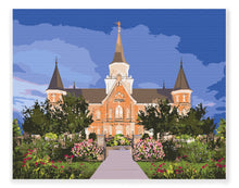 Load image into Gallery viewer, Provo City Center Temple | Paint By Numbers Kit