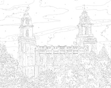 Load image into Gallery viewer, Manti Utah Temple | Paint By Numbers Kit