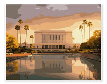 Load image into Gallery viewer, Mesa Arizona Temple | Paint By Numbers Kit