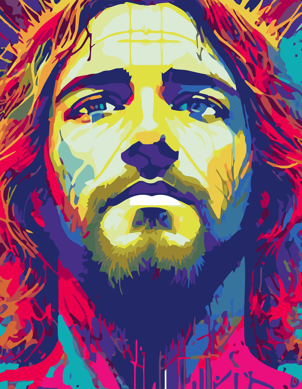 Colorful Christ