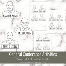 Load image into Gallery viewer, Printable General Conference Activity Bag Bundle | Instant Download
