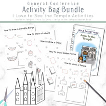 Load image into Gallery viewer, Printable General Conference Activity Bag Bundle | Instant Download
