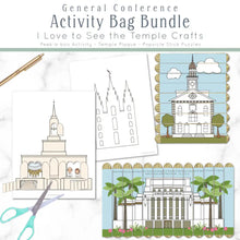 Load image into Gallery viewer, Printable General Conference Activity Bag Bundle | Instant Download
