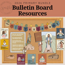 Load image into Gallery viewer, Old Testament 2026 Complete Primary Bundle + Bulletin Board

