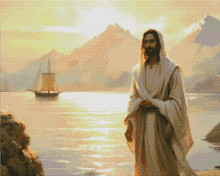 Load image into Gallery viewer, Sea Of Galilee | Diamond Painting
