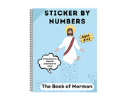 Sticker By Number Book - Book Of Mormon