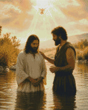 Load image into Gallery viewer, The Baptism of Jesus Christ | Diamond Painting
