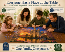 Load image into Gallery viewer, Together Forever – 335-Piece Progressive Family Puzzle | Large-to-Small Pieces for All Ages (Copy) (Copy)
