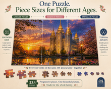 Load image into Gallery viewer, Together Forever – 335-Piece Progressive Family Puzzle | Large-to-Small Pieces for All Ages (Copy) (Copy)
