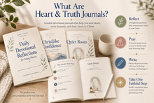 Load image into Gallery viewer, Heart &amp; Truth: Christ-Centered Reflection Journals for Teens
