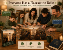 Load image into Gallery viewer, Christ Visits the Americas – 335-Piece Progressive Family Puzzle | Large-to-Small Pieces for All Ages (Copy)
