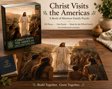 Load image into Gallery viewer, Christ Visits the Americas – 335-Piece Progressive Family Puzzle | Large-to-Small Pieces for All Ages (Copy)
