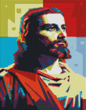 Load image into Gallery viewer, Colorful Christ | Diamond Painting
