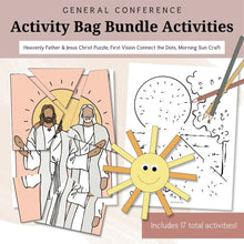 Load image into Gallery viewer, Printable General Conference Activity Bag Bundle | Instant Download | Spring 2025
