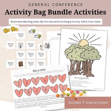 Load image into Gallery viewer, Printable General Conference Activity Bag Bundle | Instant Download | Spring 2025
