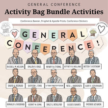 Load image into Gallery viewer, Printable General Conference Activity Bag Bundle | Instant Download | Spring 2025
