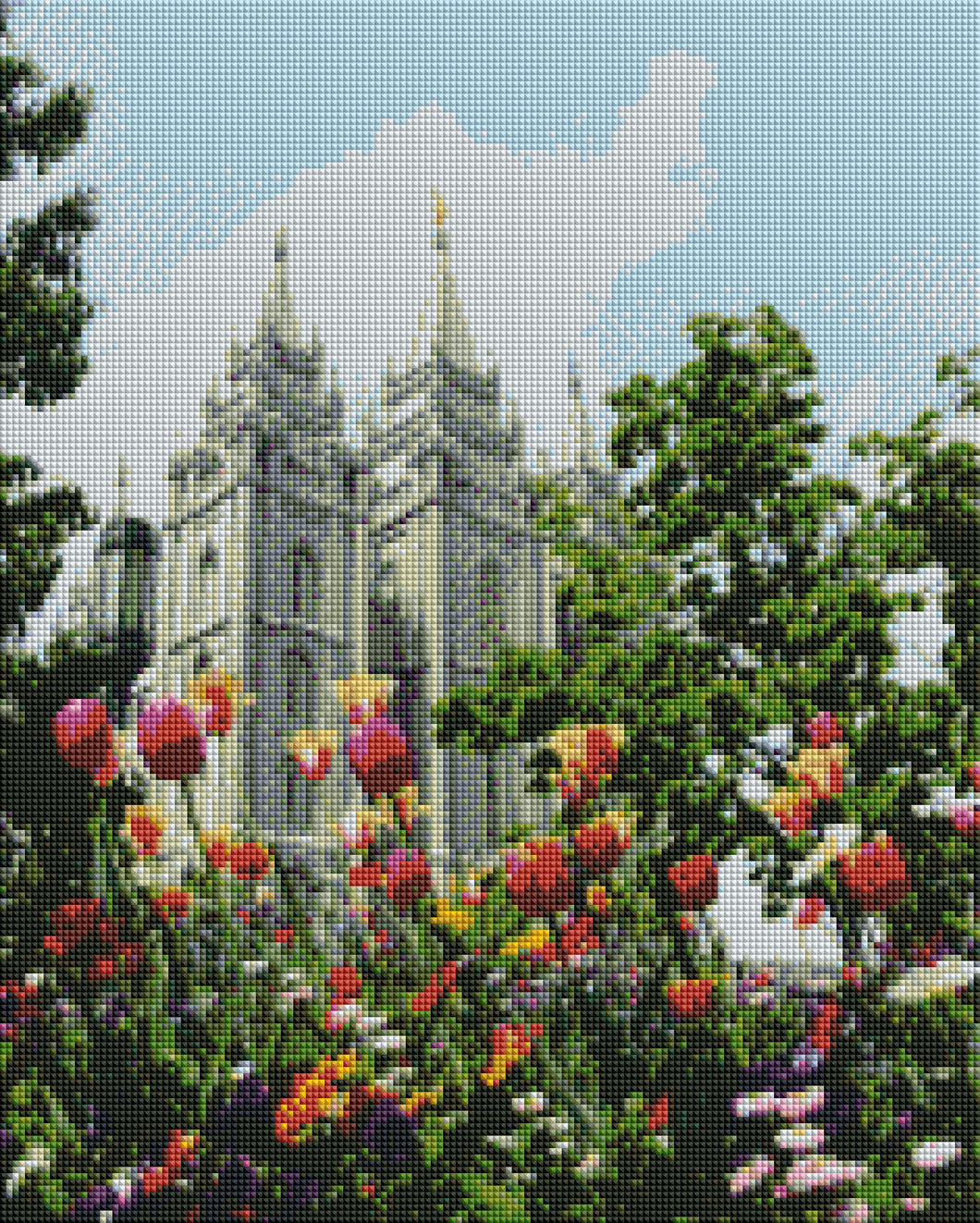 Salt Lake City Temple | Diamond Painting