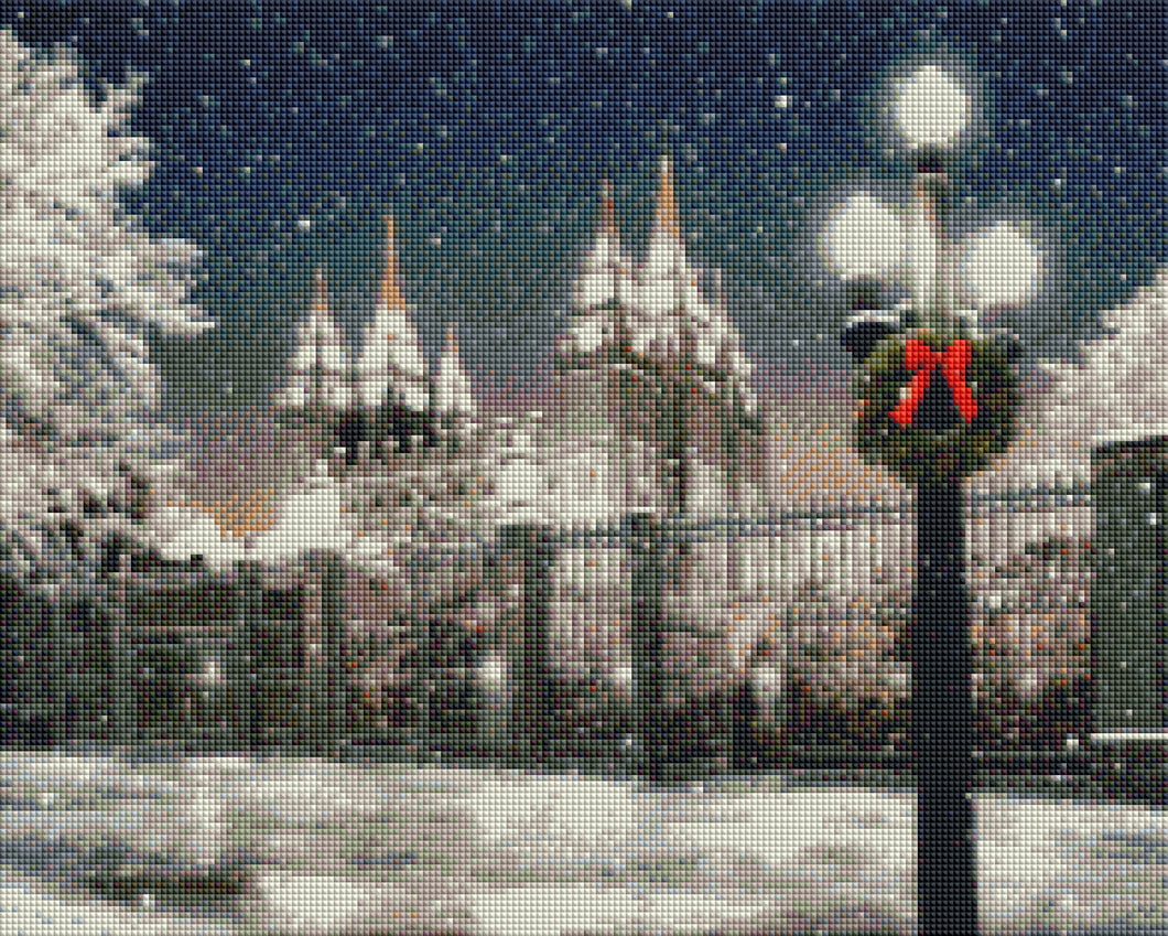 Christmas Time in Salt Lake City | Diamond Painting