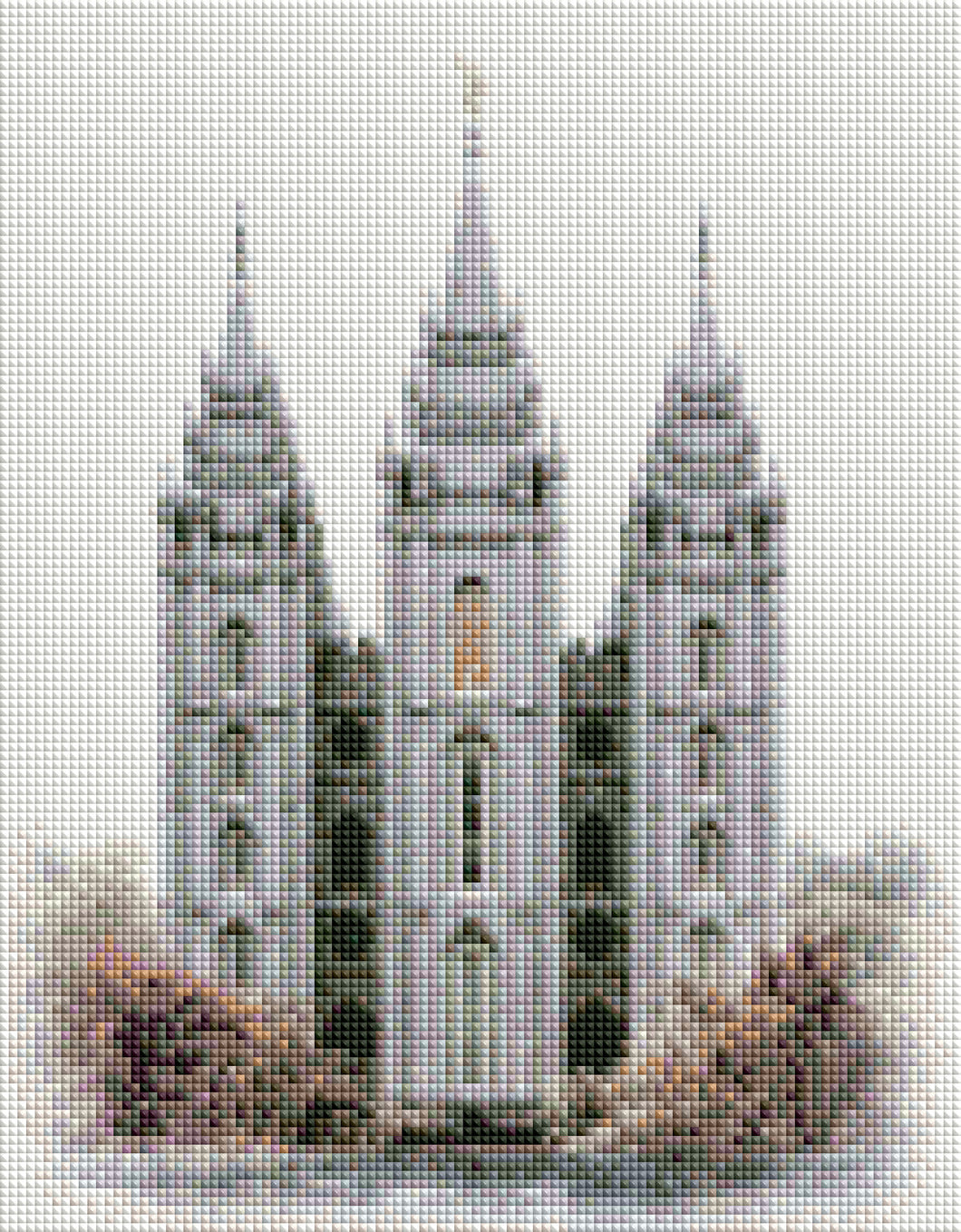 Celestial Salt Lake City Temple | Diamond Painting