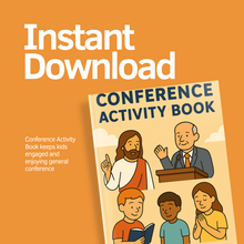 Load image into Gallery viewer, Printable General Conference Activity Book | Instant Download
