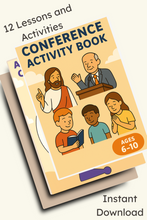 Load image into Gallery viewer, Printable General Conference Activity Book | Instant Download
