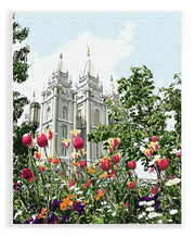 Salt Lake City Utah Temple | Paint By Numbers Kit